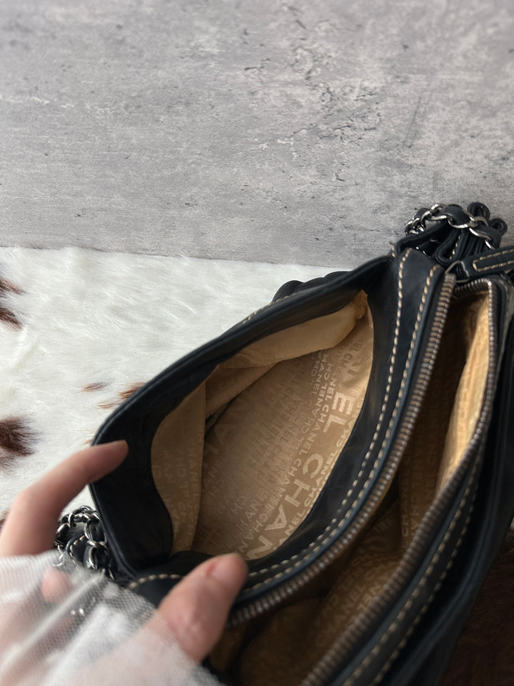 CHANEL Calfskin Chain Shoulder Bag 🖤｜Practical Daily Size × Shoulder-Friendly × Great Price