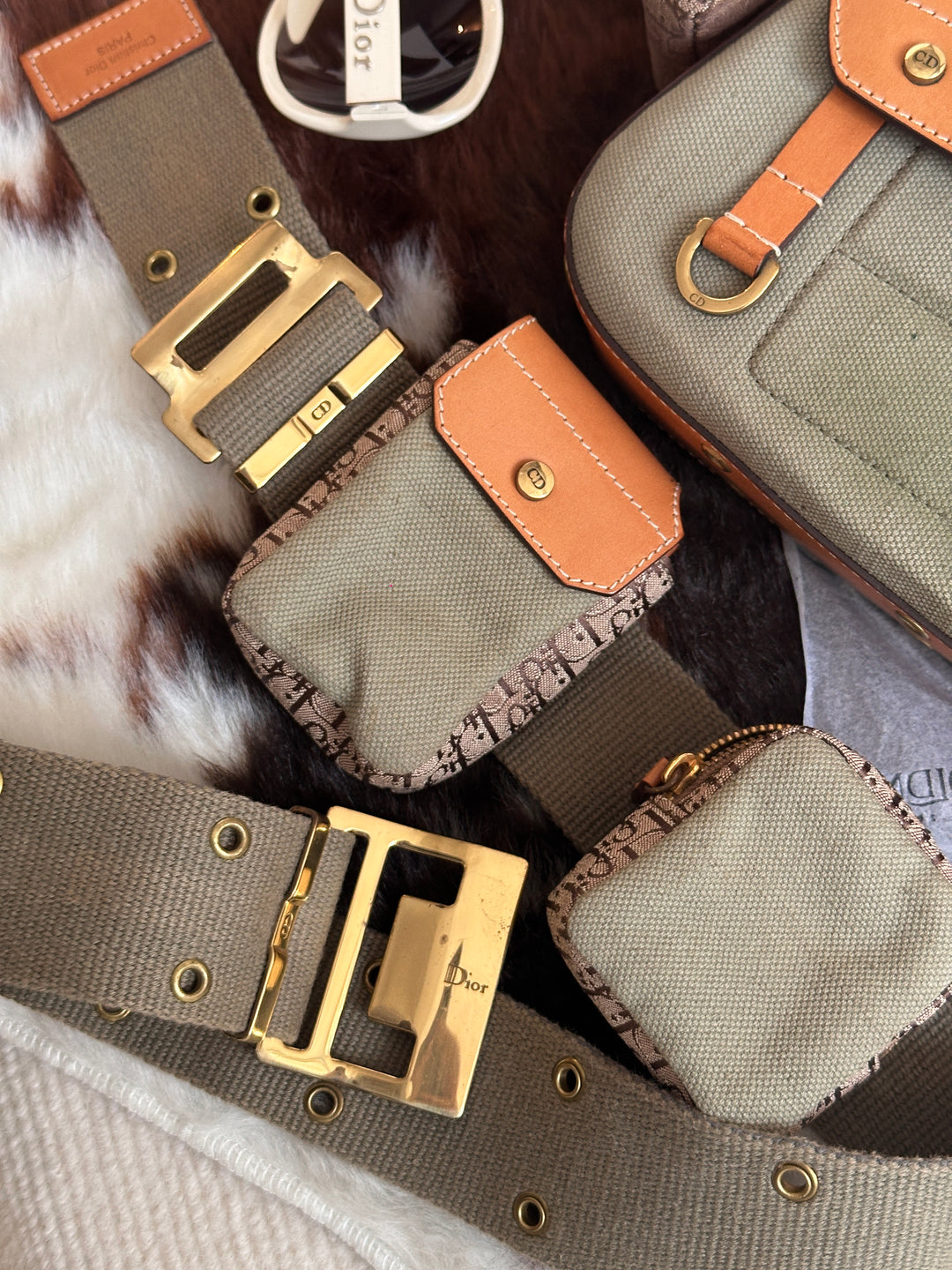 Dior Vintage Punk Hobo + Strap Set 🖤 | Galliano Era Icon Reborn