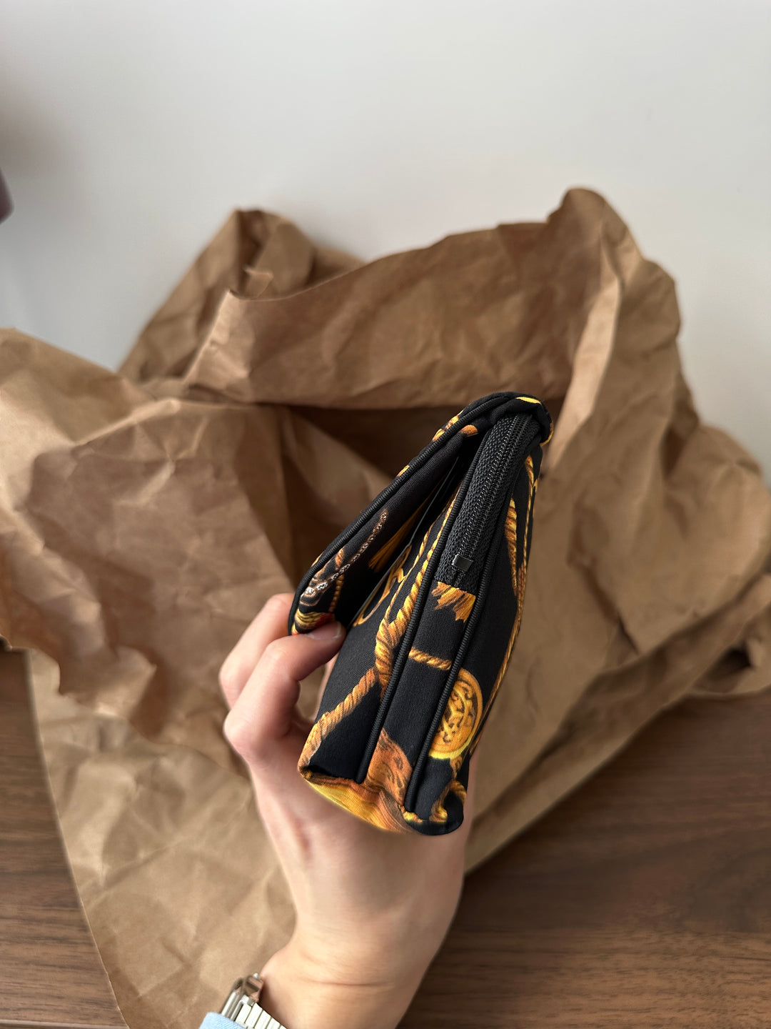 Dior “Pumpkin Carriage” Pouch 🎃🐎 | Whimsical Elegance in Classic Dior Style