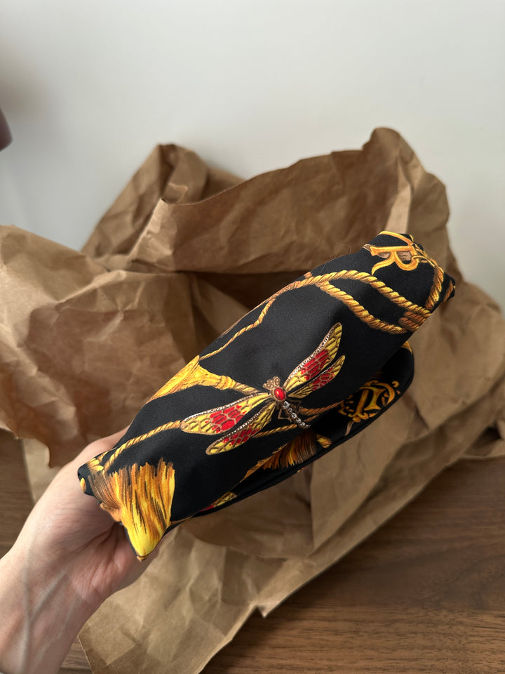 Dior “Pumpkin Carriage” Pouch 🎃🐎 | Whimsical Elegance in Classic Dior Style