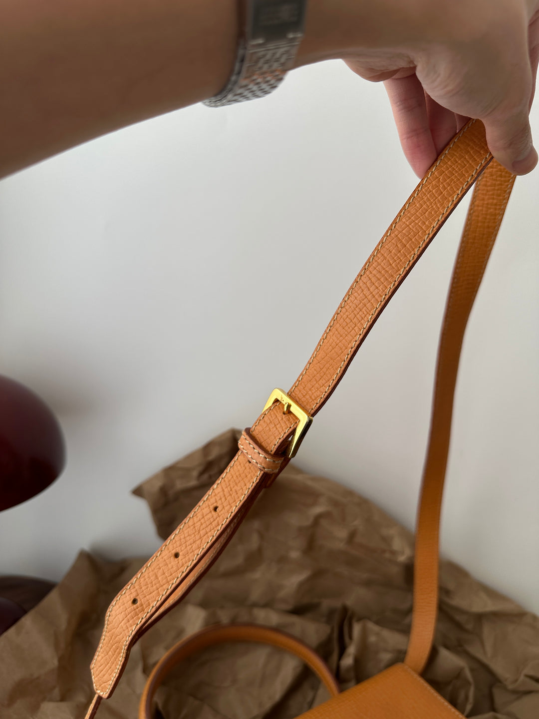 Loewe “Leaf Flap” Top Handle Bag 🍂 | Warm Autumn Elegance