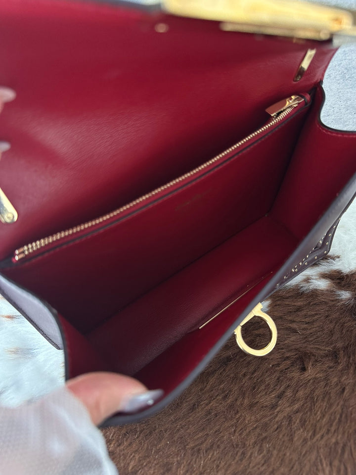 Ferragamo Limited Aileen Gancini Lock Shoulder Bag 🤎｜Rare Limited Series × Logo Lock with Key × Multi-Way Styling