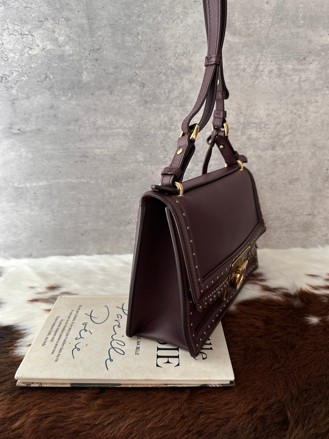 Ferragamo Limited Aileen Gancini Lock Shoulder Bag 🤎｜Rare Limited Series × Logo Lock with Key × Multi-Way Styling