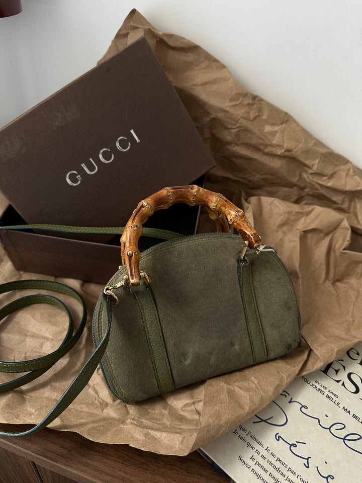 Gucci Mini Bamboo WOC 🌿 | A Heritage Mini Treasure