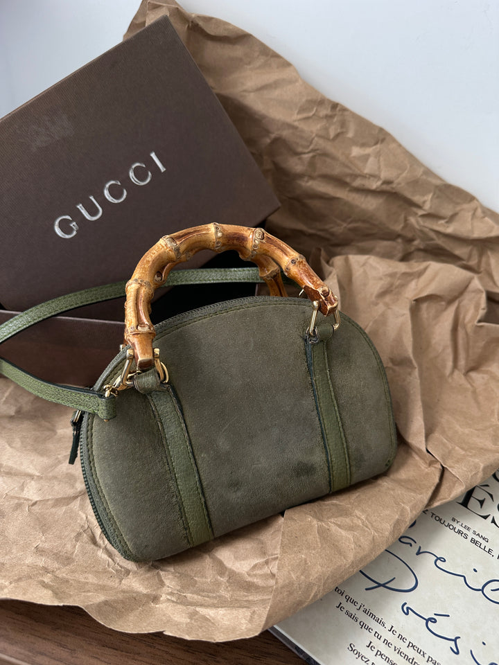 Gucci Mini Bamboo WOC 🌿 | A Heritage Mini Treasure