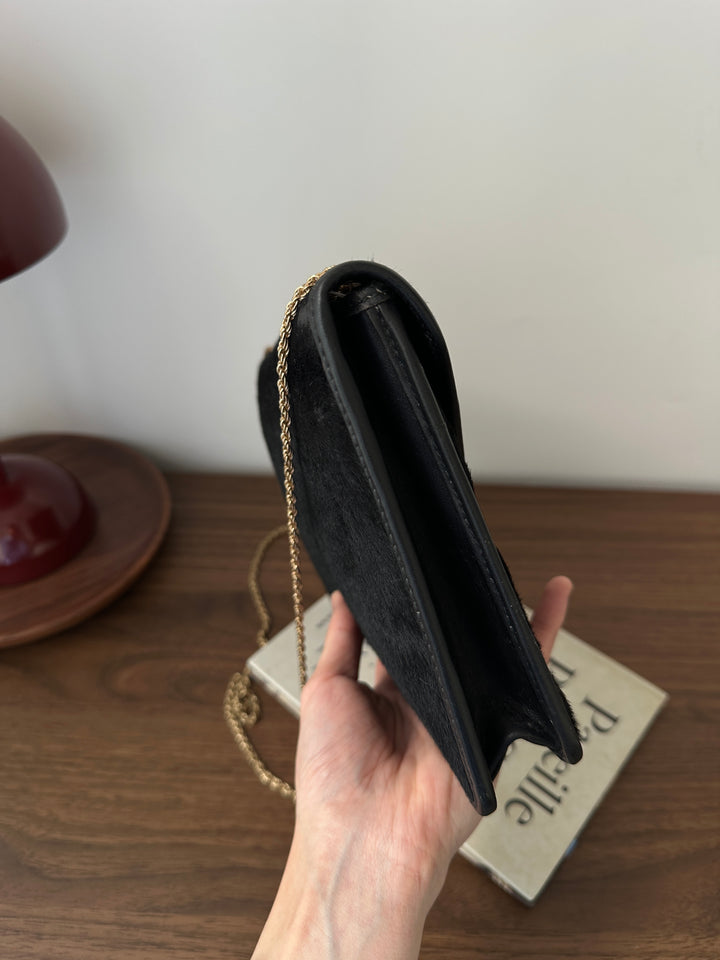 Celine Calf Hair Chain Bag 🖤🐴 | Timeless Parisian Chic
