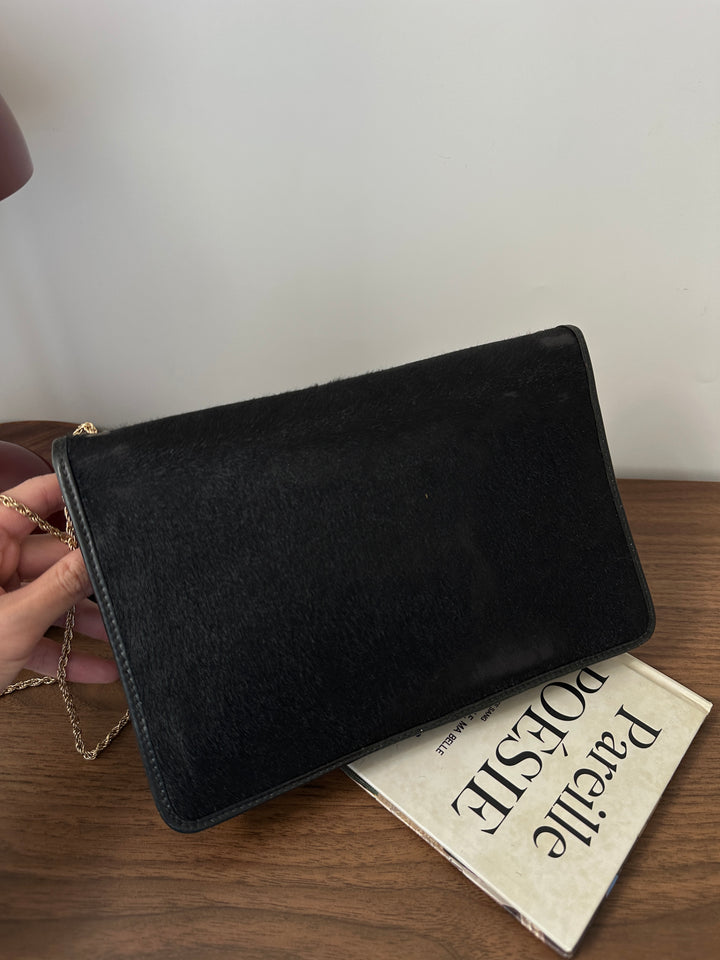 Celine Calf Hair Chain Bag 🖤🐴 | Timeless Parisian Chic