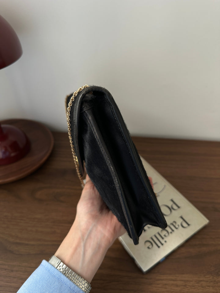 Celine Calf Hair Chain Bag 🖤🐴 | Timeless Parisian Chic