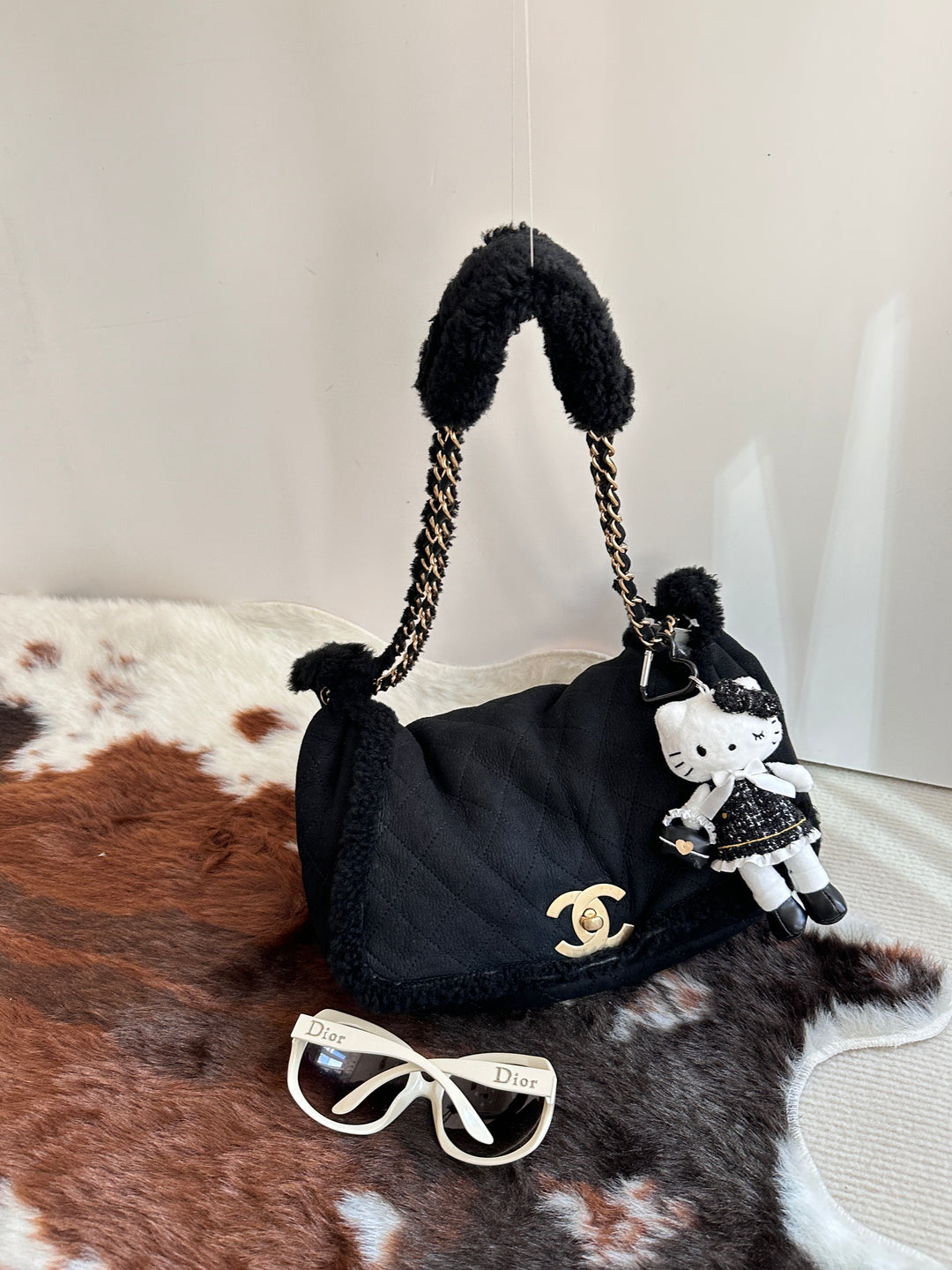 Chanel 毛毛機場包 | Cozy Chic in Winter Mood