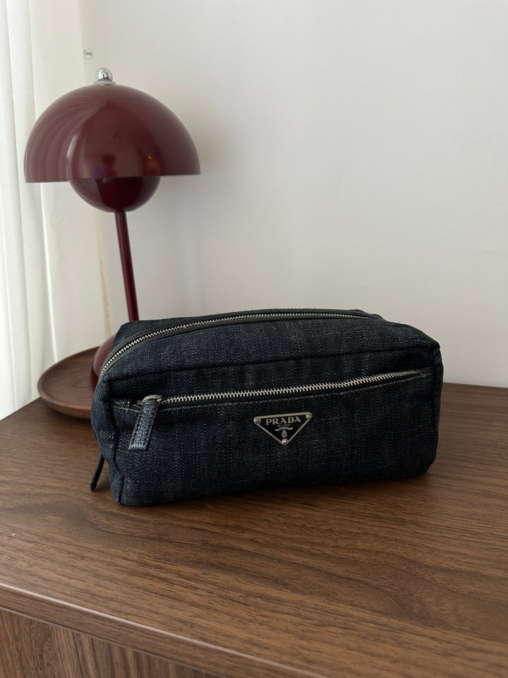 Prada Denim Pouch 🤠 | Casual Cool with a Chic Twist