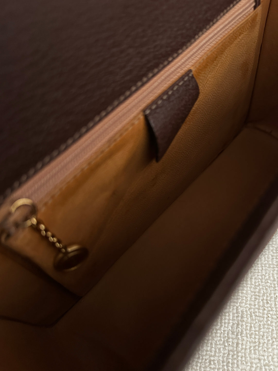 GUCCI Bamboo Double Handle Doctor Bag – Vintage Chocolate Brown 🍫✨