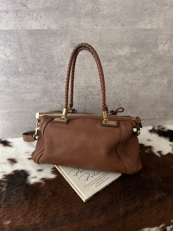 GUCCI Soft Leather Bamboo Baguette Bag 🥖｜Milk Tea Brown × Original Strap × Underarm Styling