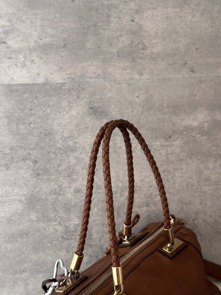 GUCCI Soft Leather Bamboo Baguette Bag 🥖｜Milk Tea Brown × Original Strap × Underarm Styling