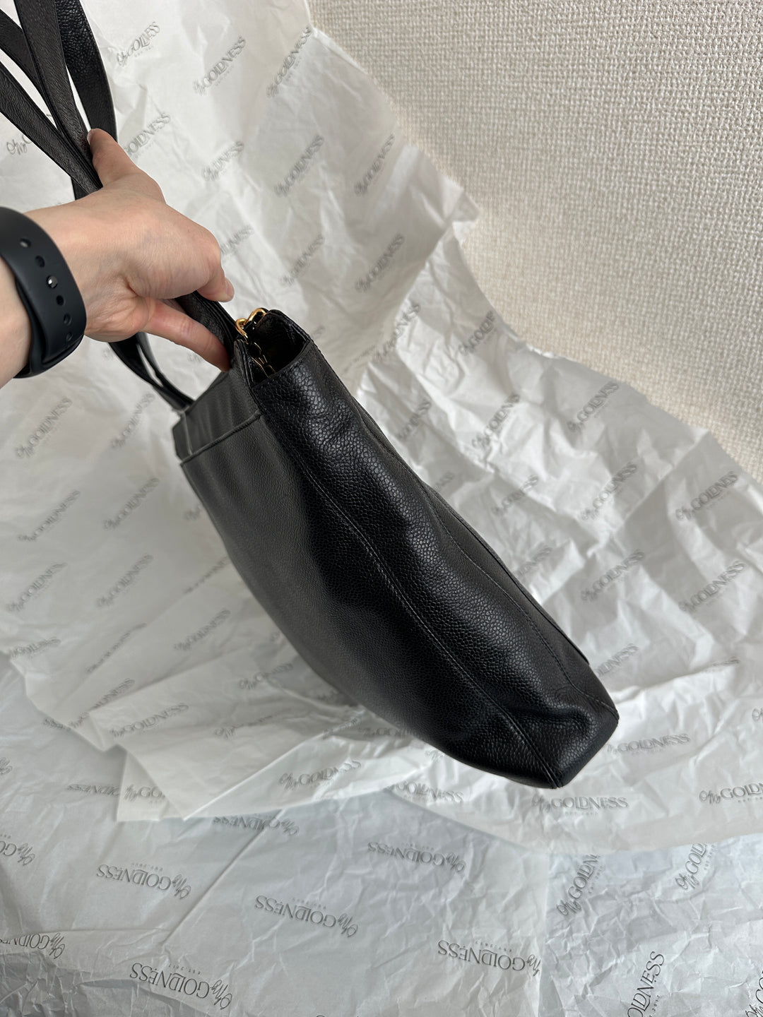 CHANEL Caviar Leather Shoulder Tote 🖤｜Timeless Everyday Elegance