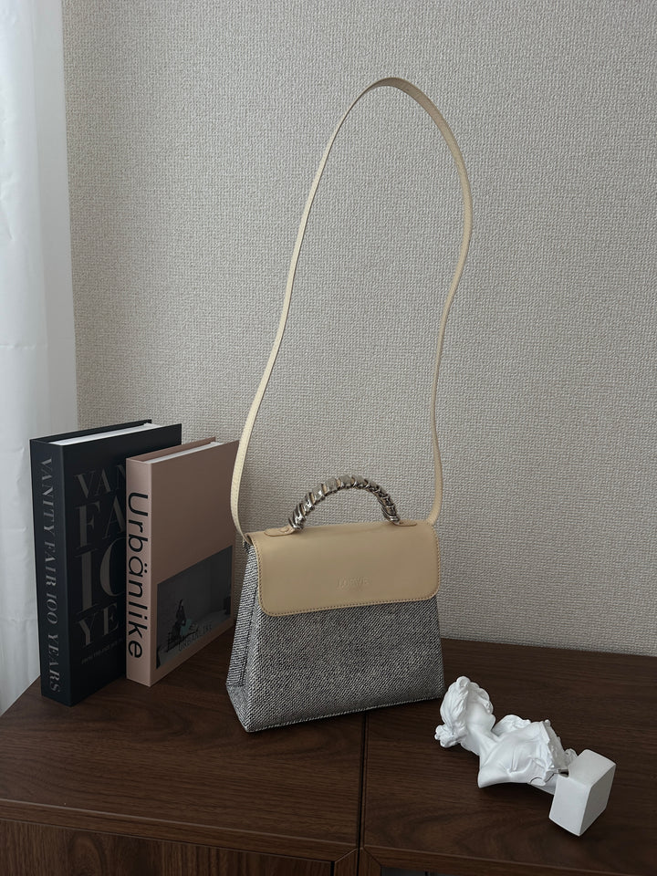 LOEWE Silver Snakebone Mini Kelly – Rare Vintage Treasure 🤍✨