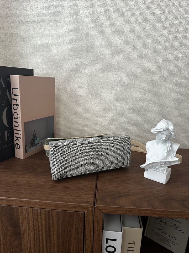 LOEWE Silver Snakebone Mini Kelly – Rare Vintage Treasure 🤍✨