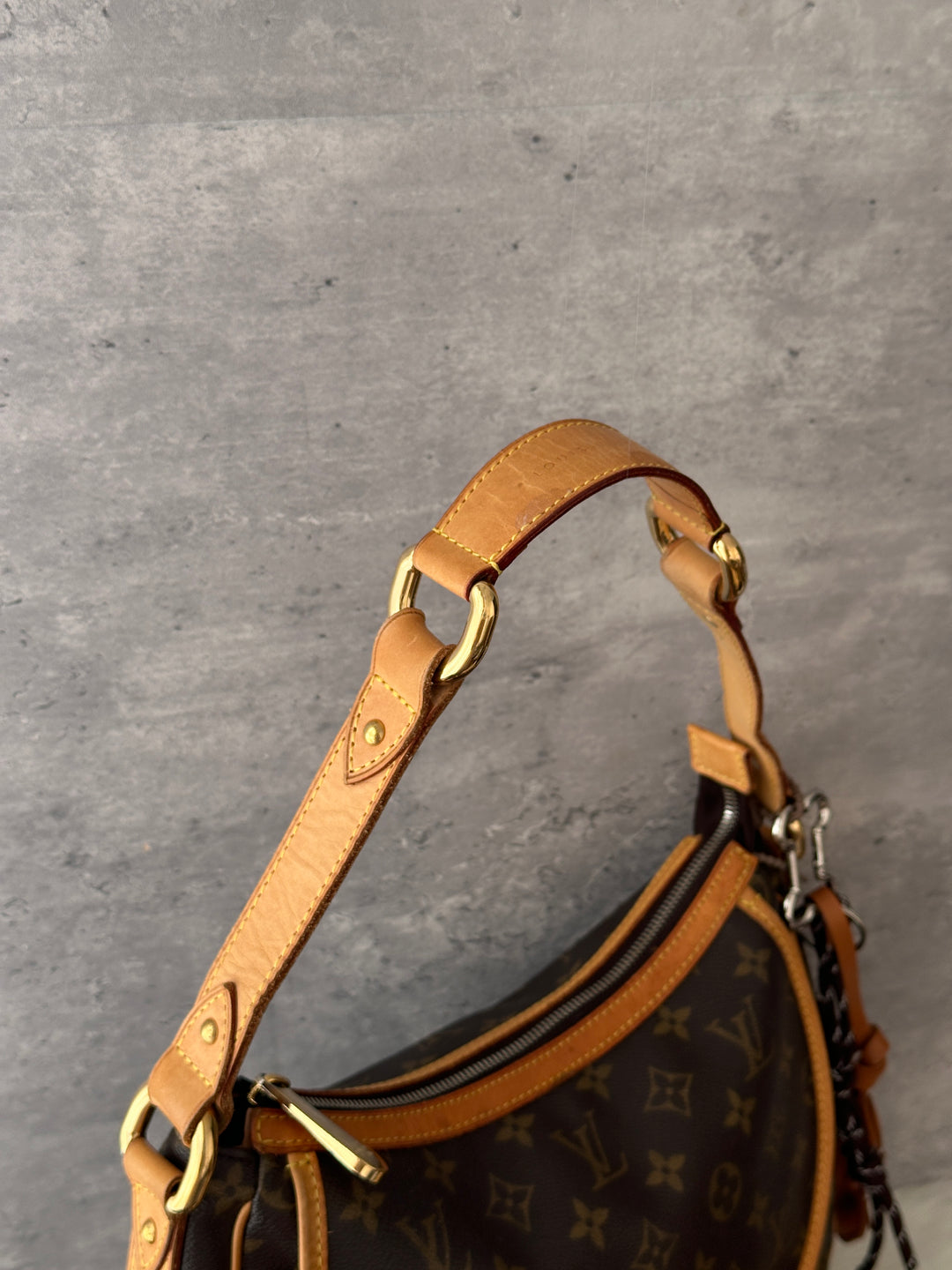 Louis Vuitton Monogram Hobo Bag 🤎✨｜Turn-Lock Flap Pocket・Classic Monogram