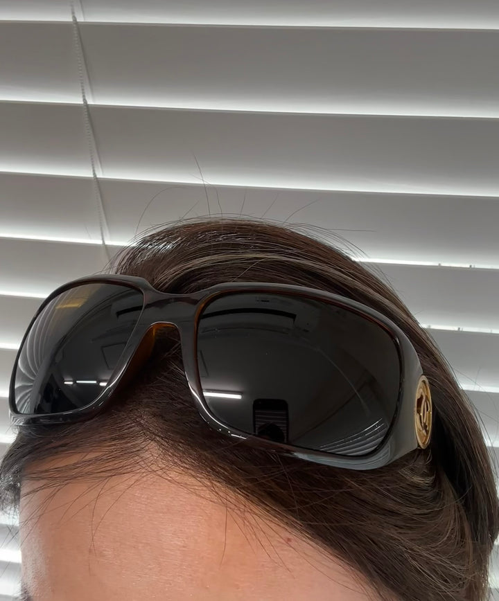 CHANEL Tortoiseshell CC Logo Sunglasses 🤎🧡｜Tortoiseshell Frame × Gold CC Logo × Full Set✨
