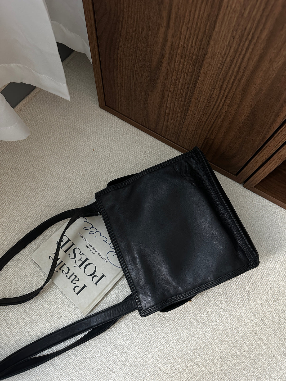 LOEWE So Black Shoulder Bag – Soft Lambskin 🖤✨