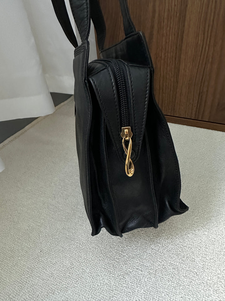 LOEWE So Black Shoulder Bag – Soft Lambskin 🖤✨