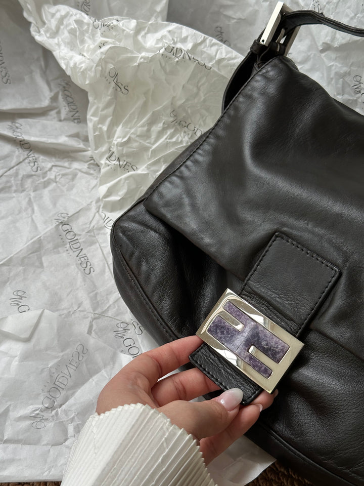 FENDI Monogram Lunchbox Bag – Iconic FF Canvas × Vintage-Inspired Silhouette