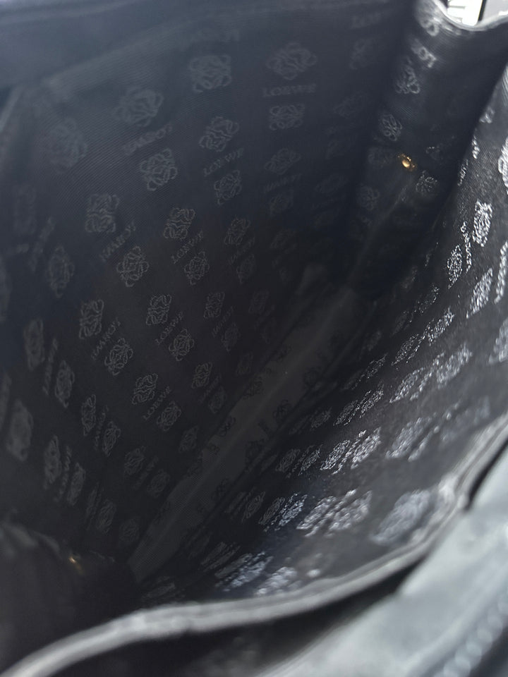 LOEWE So Black Shoulder Bag – Soft Lambskin 🖤✨