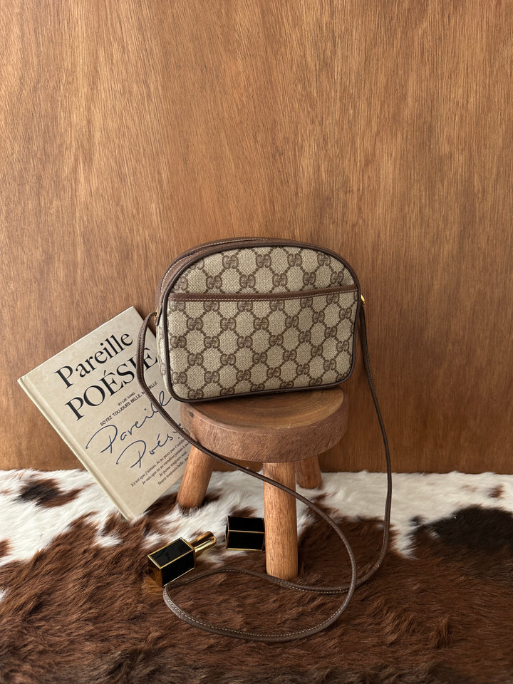 Gucci GG Supreme Camera Bag 🤎✨｜Classic Monogram × Compact Shape × Everyday Versatility
