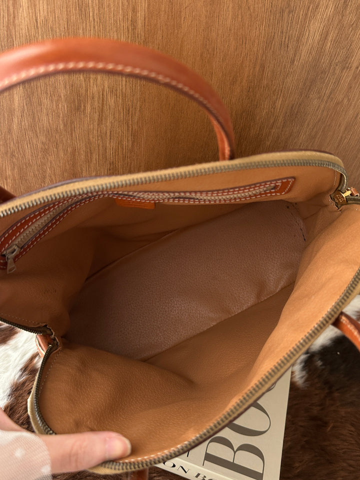 Celine Vintage Macadam Alma Boston Bag 🤎✨｜Iconic Macadam Canvas・Original Shoulder Strap・2-Way Styling