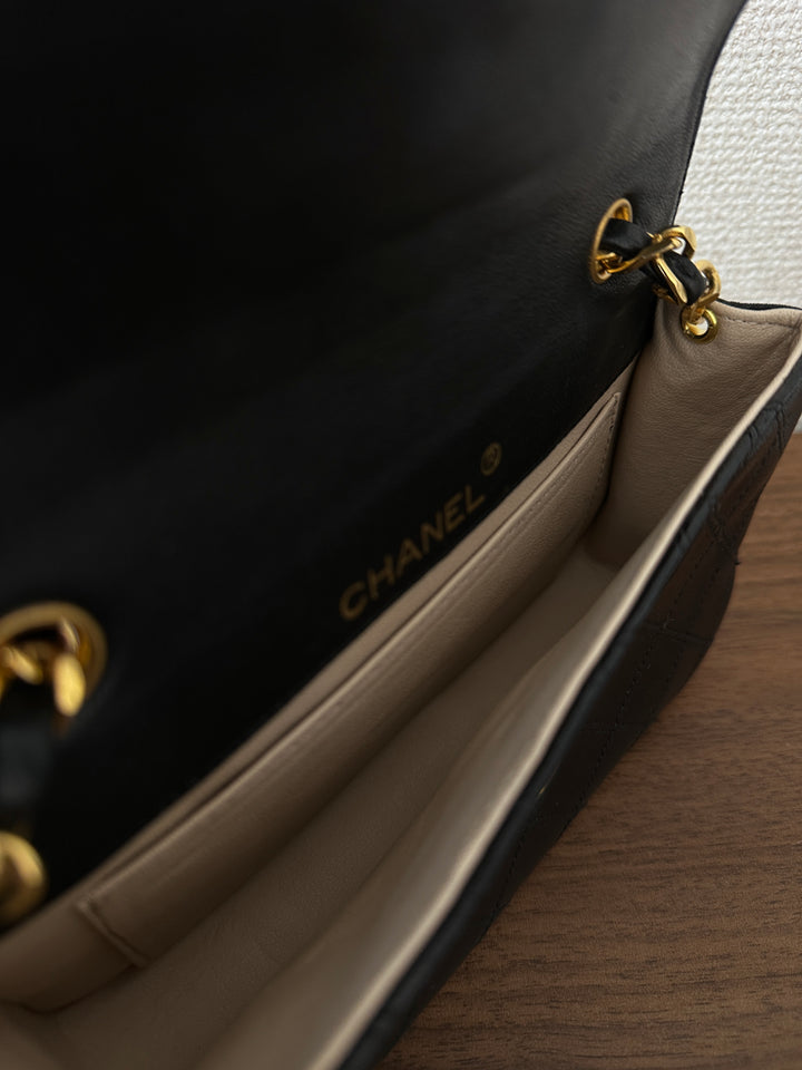 CHANEL Large CC Crossbody – Black Quilted with Gold Logo 🖤✨