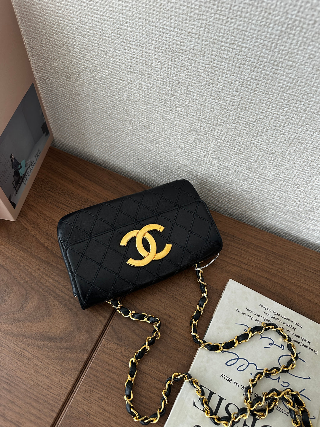 CHANEL Large CC Crossbody – Black Quilted with Gold Logo 🖤✨