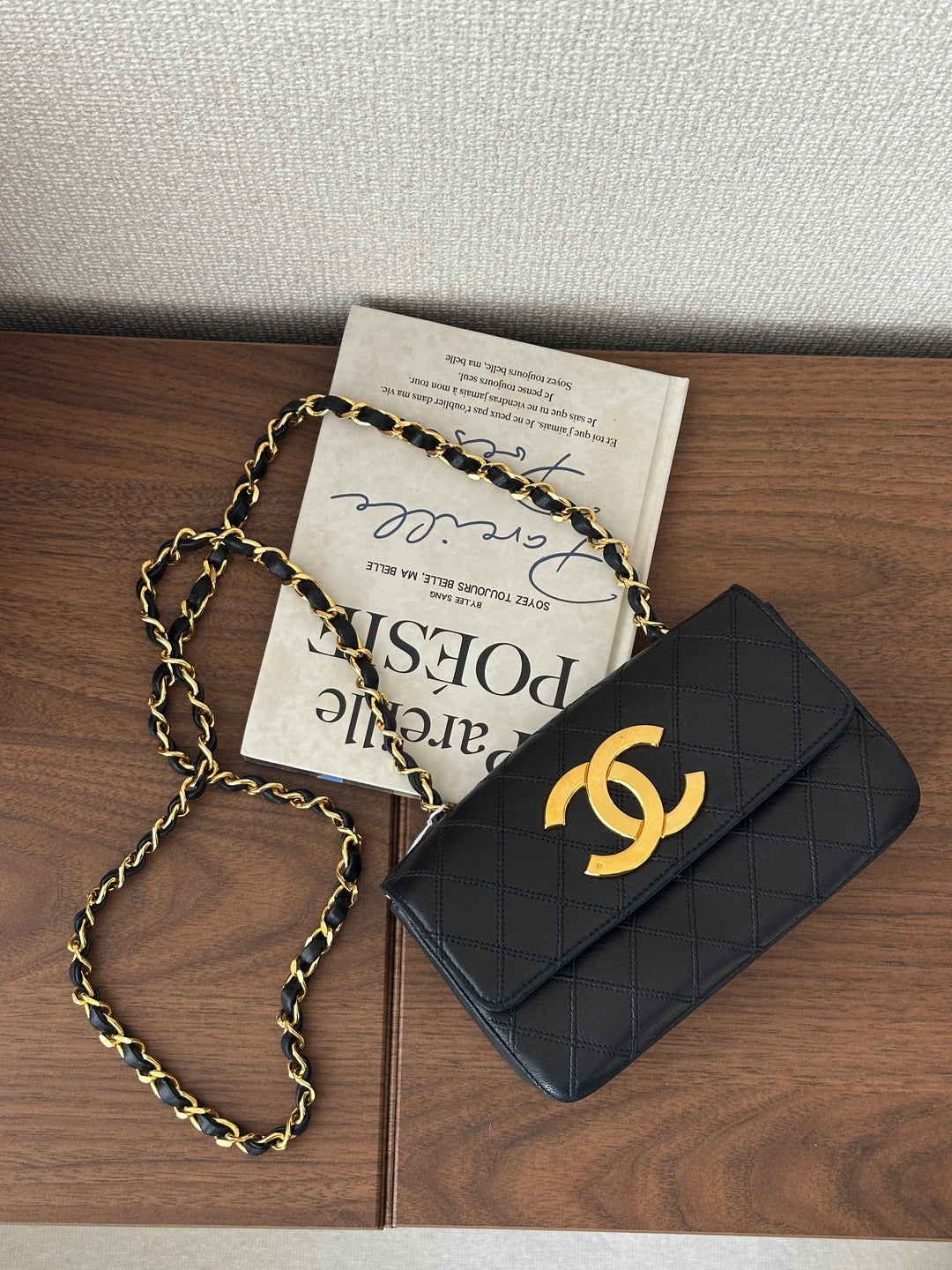 CHANEL Large CC Crossbody – Black Quilted with Gold Logo 🖤✨
