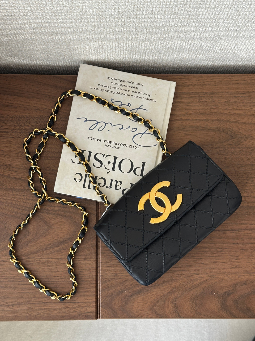 CHANEL Large CC Crossbody – Black Quilted with Gold Logo 🖤✨