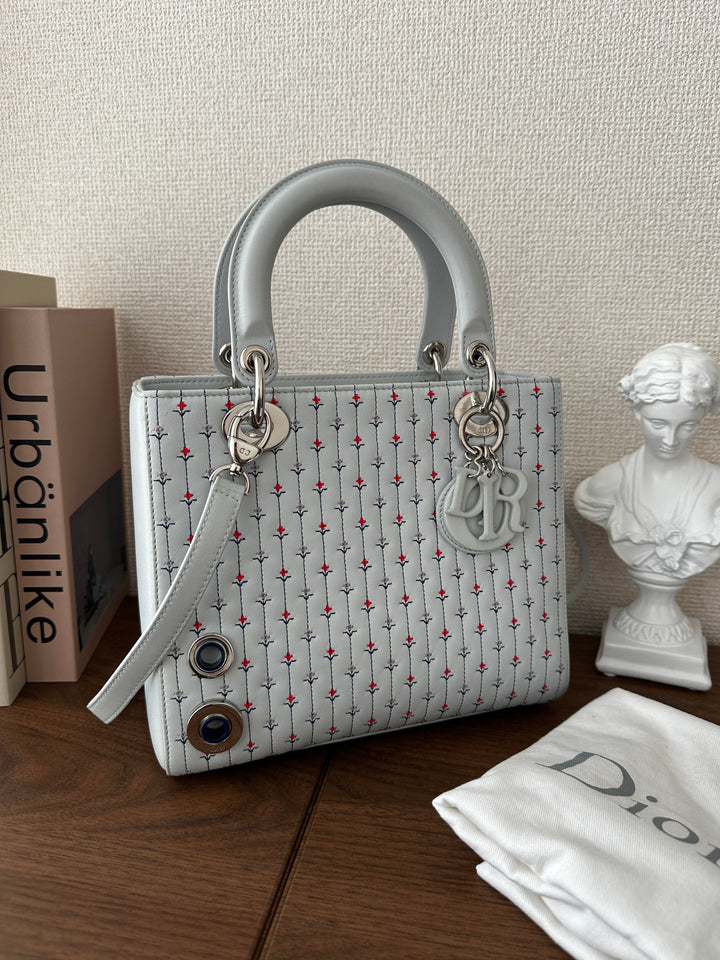 Dior Lady Dior Embroidered Limited Edition – Full Set 🤍✨