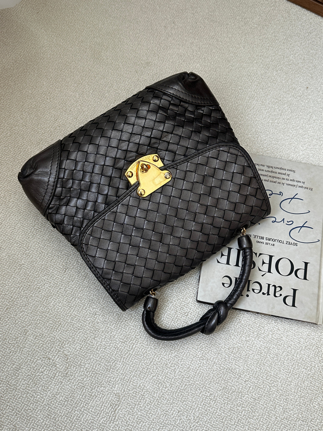 Bottega Veneta Small Kelly Padlock Bag 🖤✨