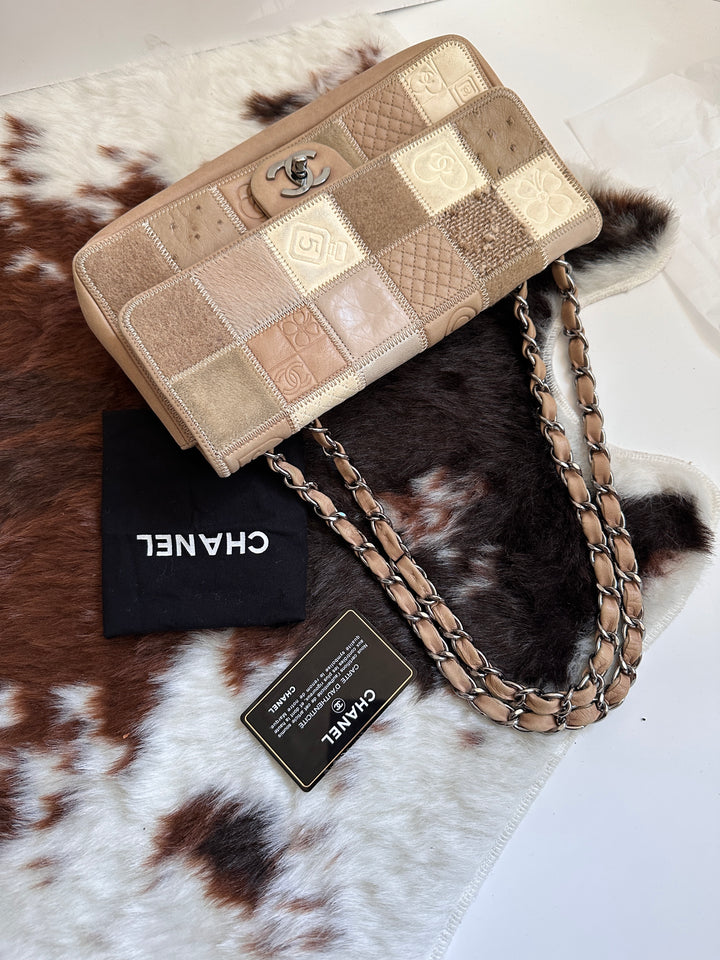 🎨 Chanel Shoulder Bag Milk Tea