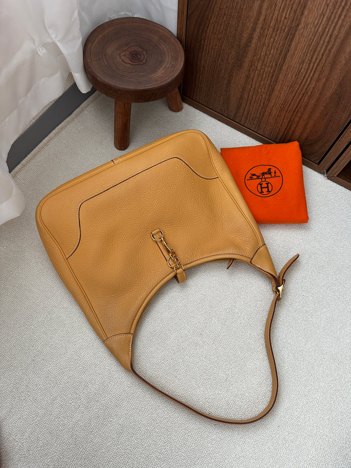 Hermès Trim Vintage Shoulder Bag 🤎✨ Full Set