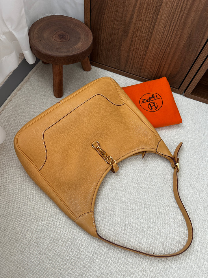 Hermès Trim Vintage Shoulder Bag 🤎✨ Full Set