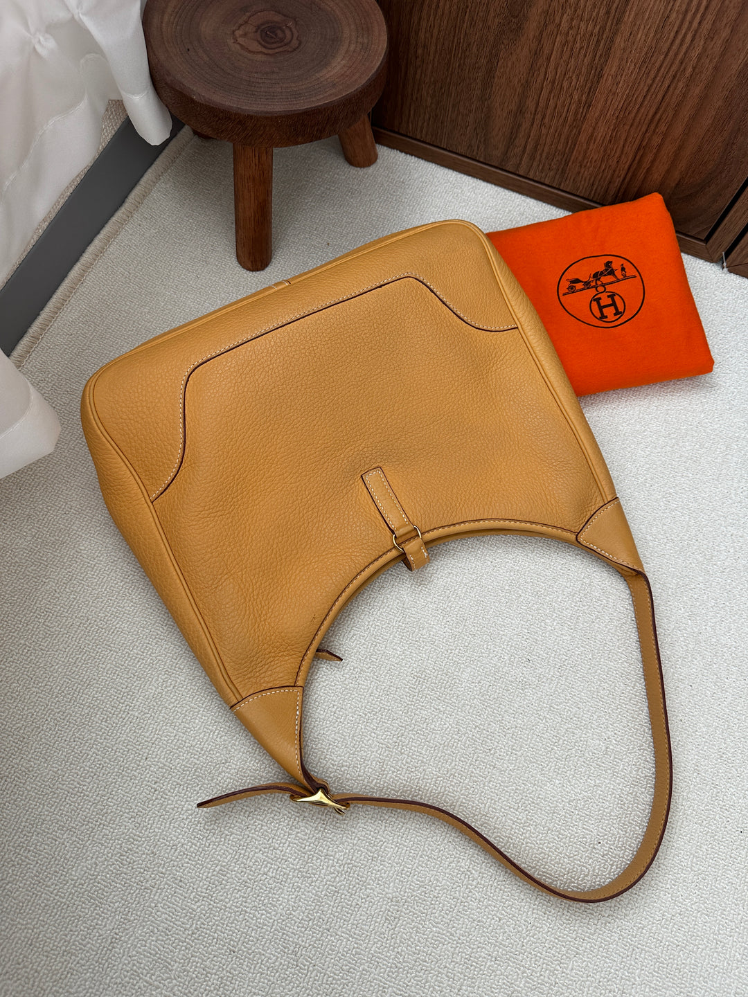 Hermès Trim Vintage Shoulder Bag 🤎✨ Full Set