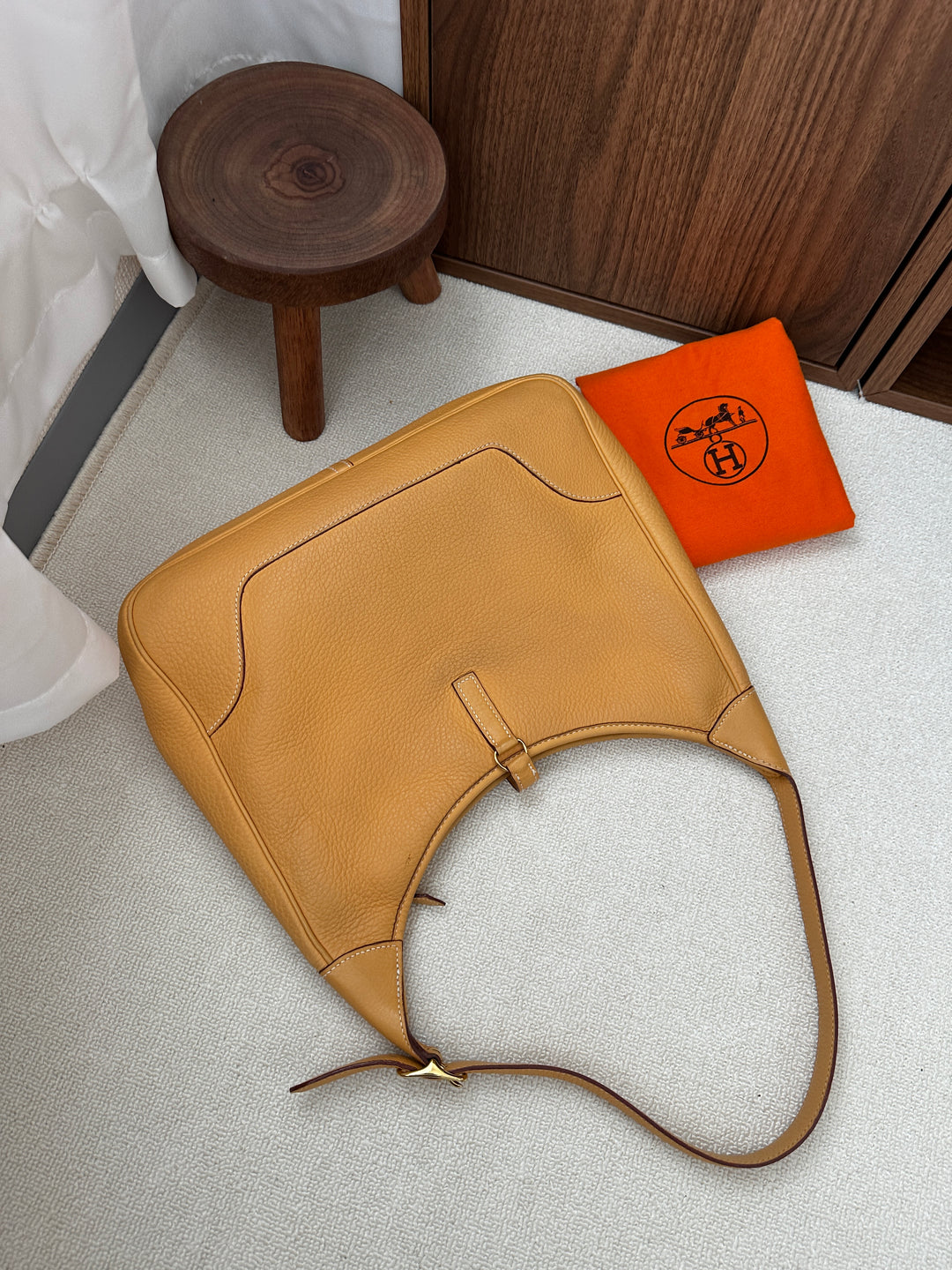 Hermès Trim Vintage Shoulder Bag 🤎✨ Full Set
