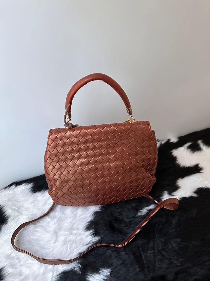 Bottega Veneta Kelly Intrecciato Top Handle Bag ✨