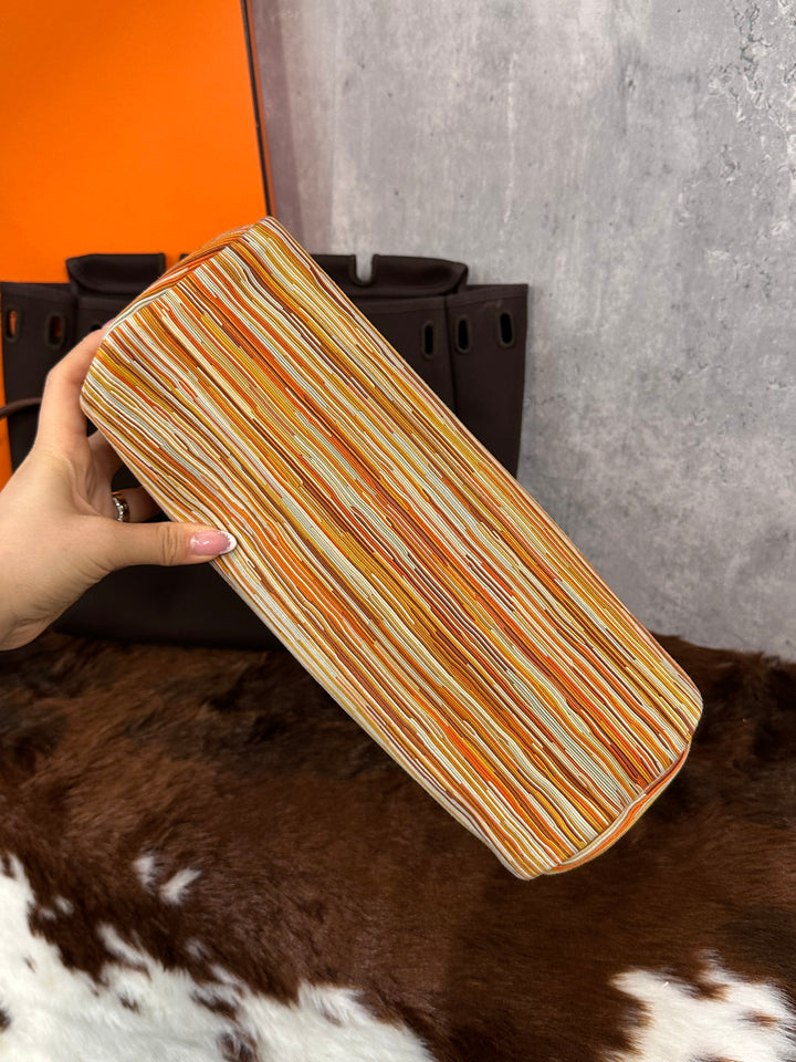 Hermes Herbag 31 Shearling Cut Leather Shoulder Bag ✨