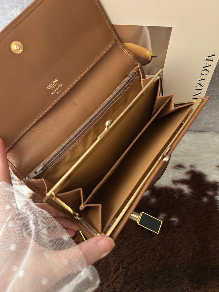 CELINE Vintage Macadam Long Wallet 🤎✨