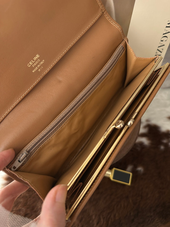 CELINE Vintage Macadam Long Wallet 🤎✨