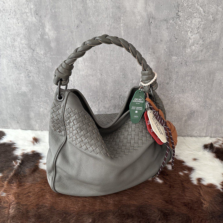 Bottega Veneta Intrecciato Hobo Shoulder Bag ✨