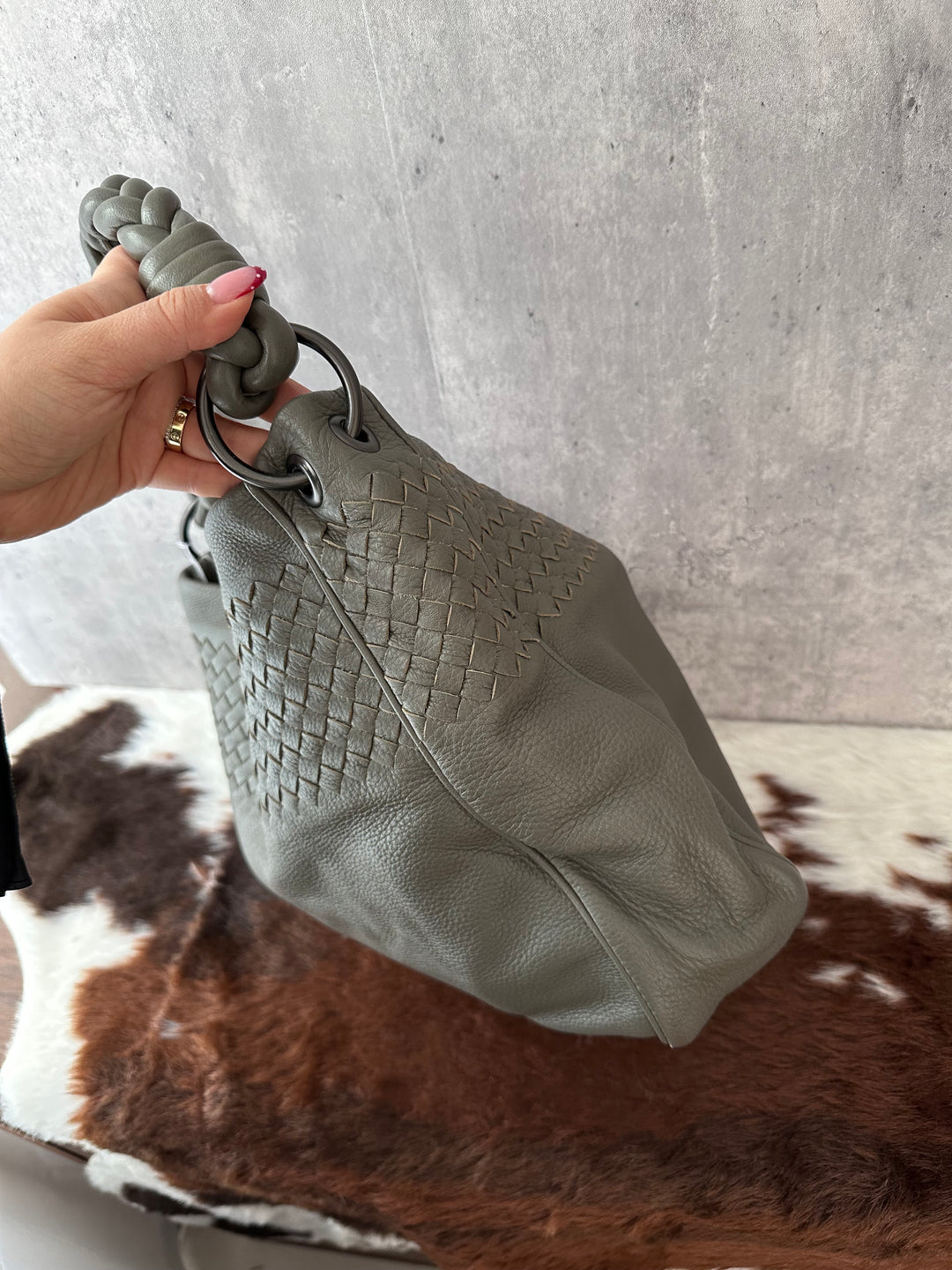 Bottega Veneta Intrecciato Hobo Shoulder Bag ✨