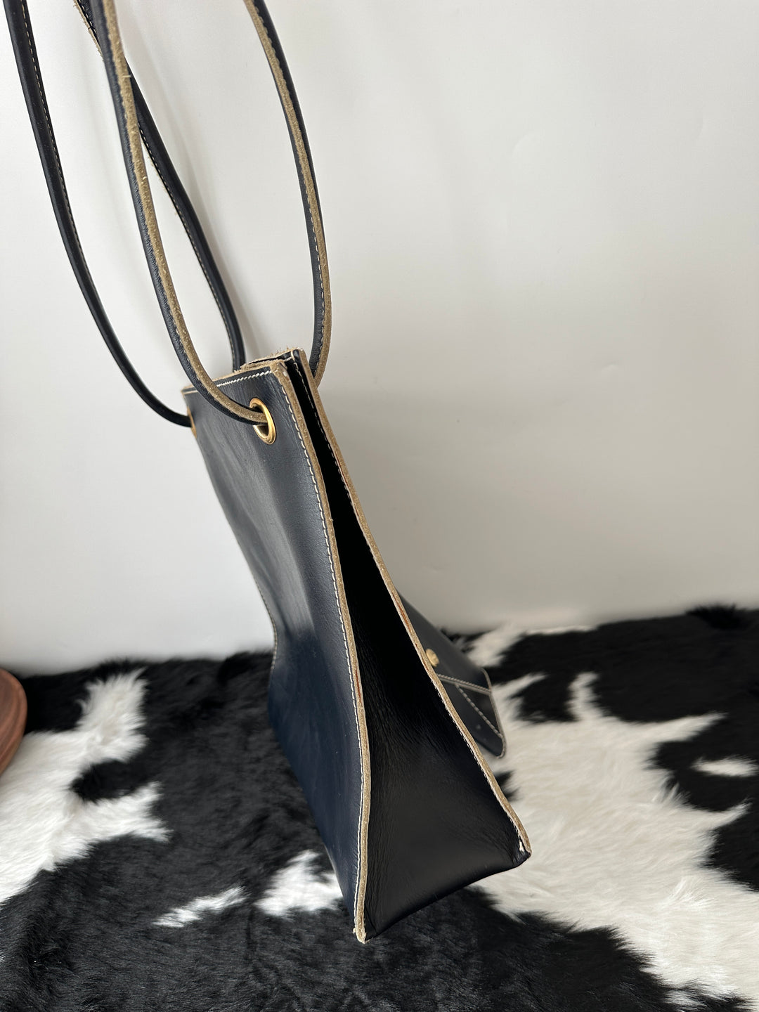 Fendi “Vintage Black Shoulder Bag + Mini Pouch Set” 💙 | Slim, Chic & Perfect for Daily Use