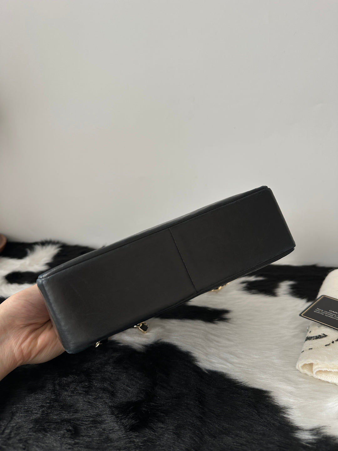 Chanel “Mini CC Turn Lock Tote” 🖤✨ | Rare Mini Size with Card & Sticker