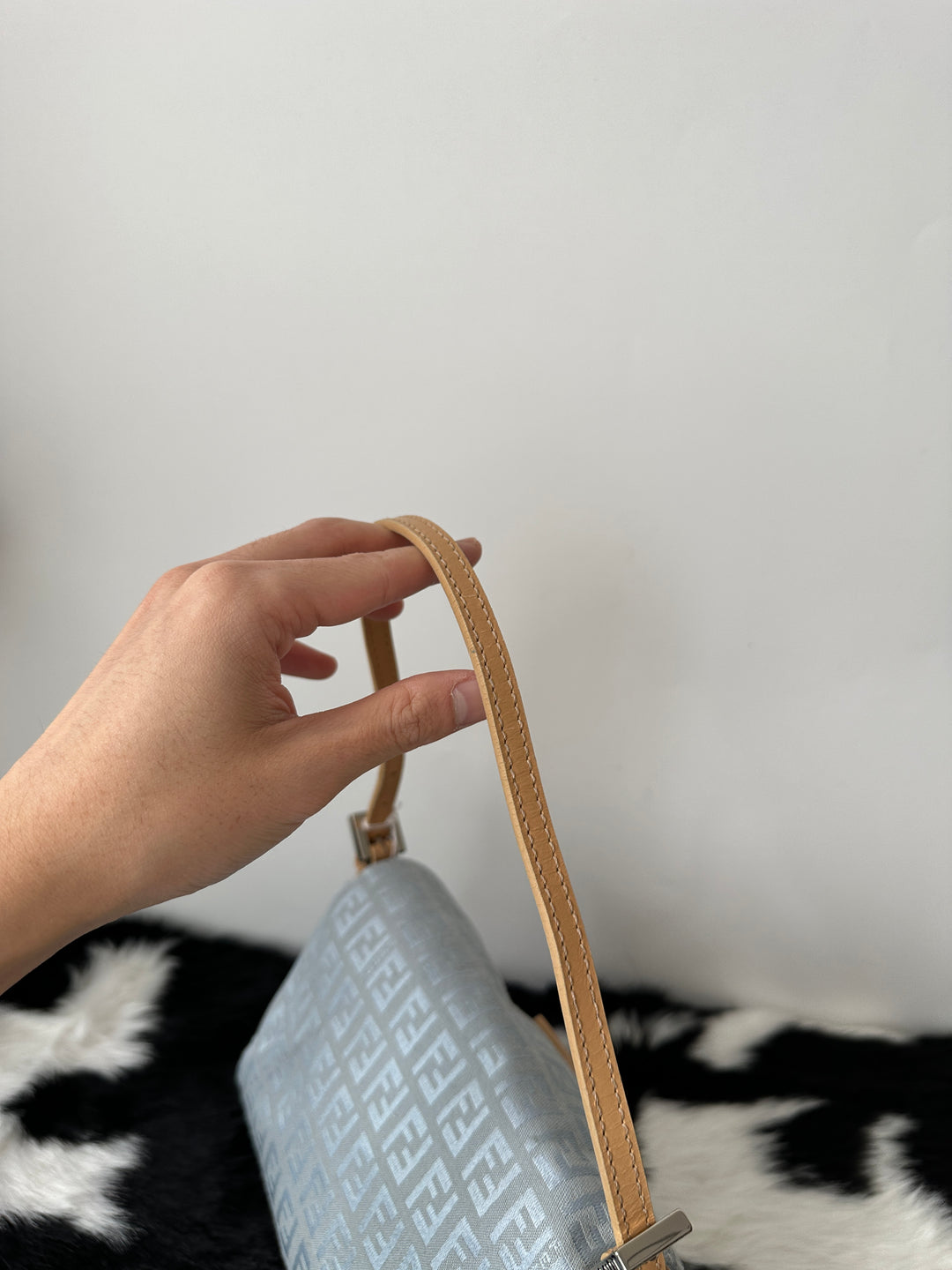 Fendi “Mini Baguette Soft Puff” 🩵｜Rare Mini Size & Adorably Collectible