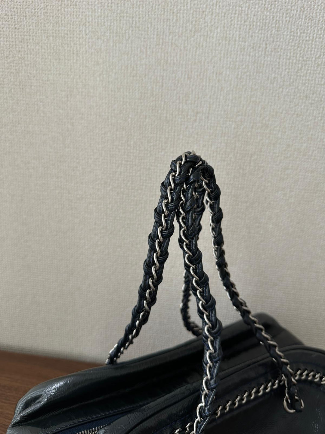 Chanel Edge-Stitched Bowling Bag 🖤 | Iconic Shape, Effortless Cool