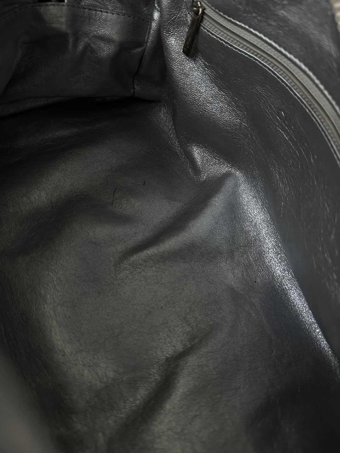 Chanel Edge-Stitched Bowling Bag 🖤 | Iconic Shape, Effortless Cool